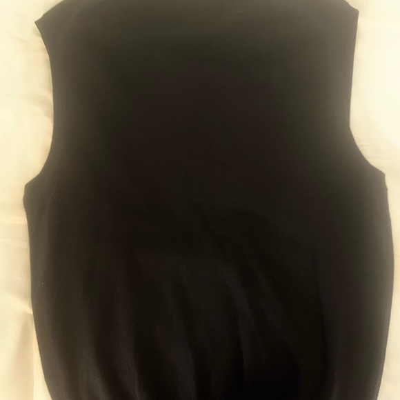 Polo by Ralph Lauren Black Men’s V-Neck Vest Size Medium - Picture 4 of 5
